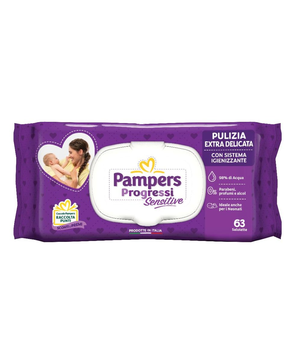 PAMPERS SALV SENS ALOE 63P 5991