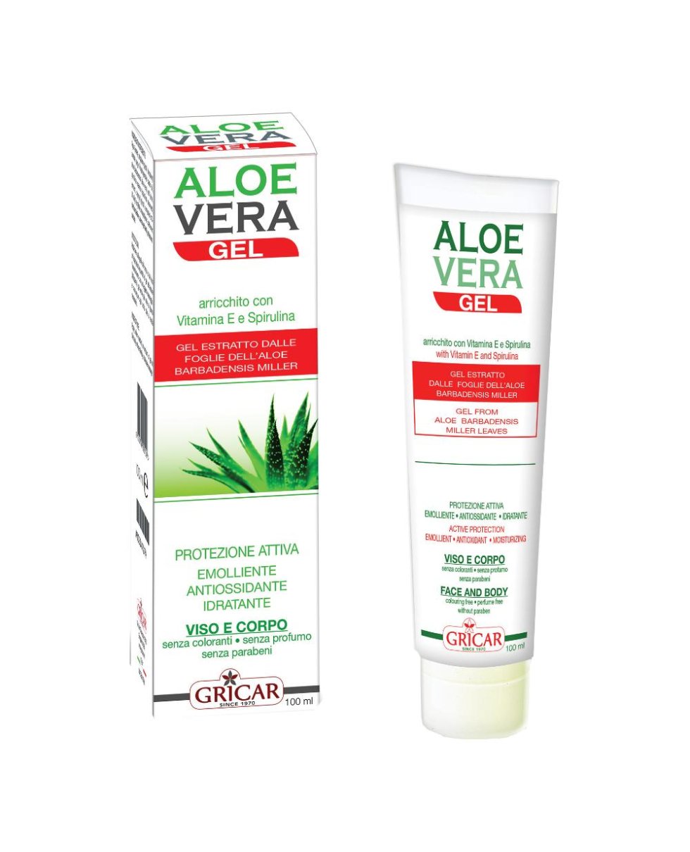 ALOE VERA GEL 100ML GRICAR