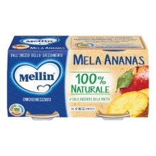 MELLIN-OMO MELA/ANANAS 2X100G