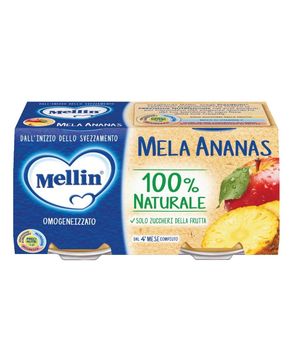 MELLIN-OMO MELA/ANANAS 2X100G