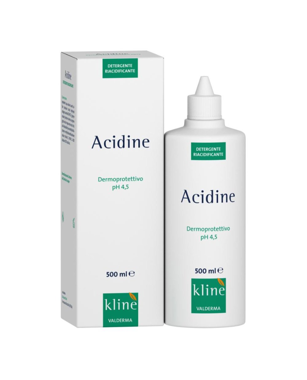 Acidine Liquido Dermatologico Detergente Riacidificante 500Ml