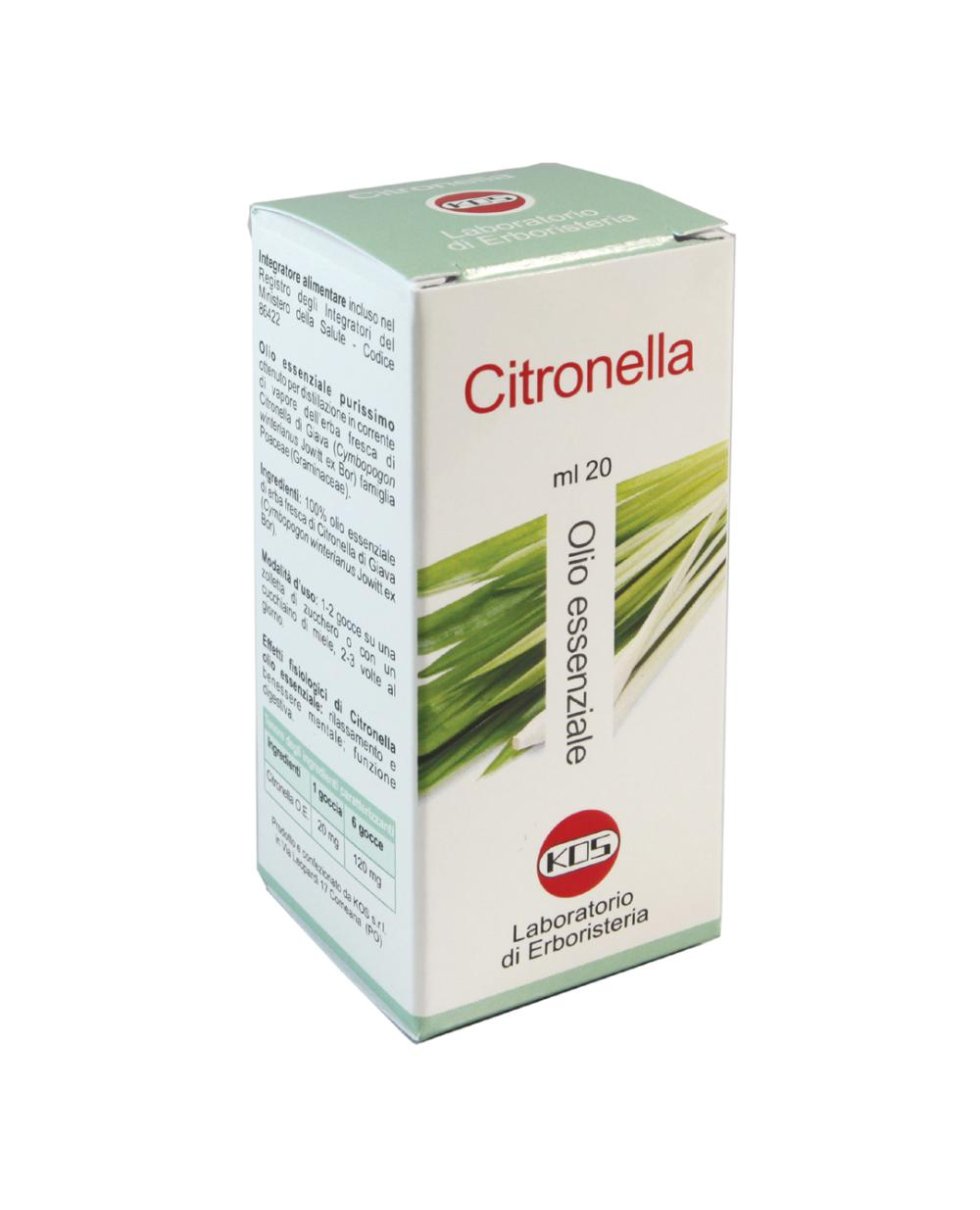 CITRONELLA OLIO ESSENZ 20ML