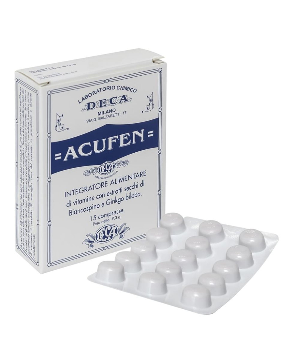 ACUFEN INTEG 15 CPR 600MG