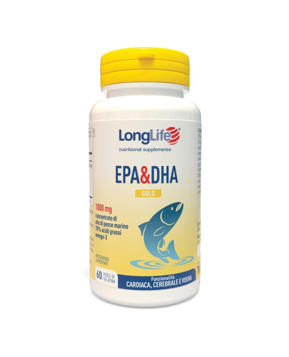 LONGLIFE EPA DHA GOLD 60PRL 72