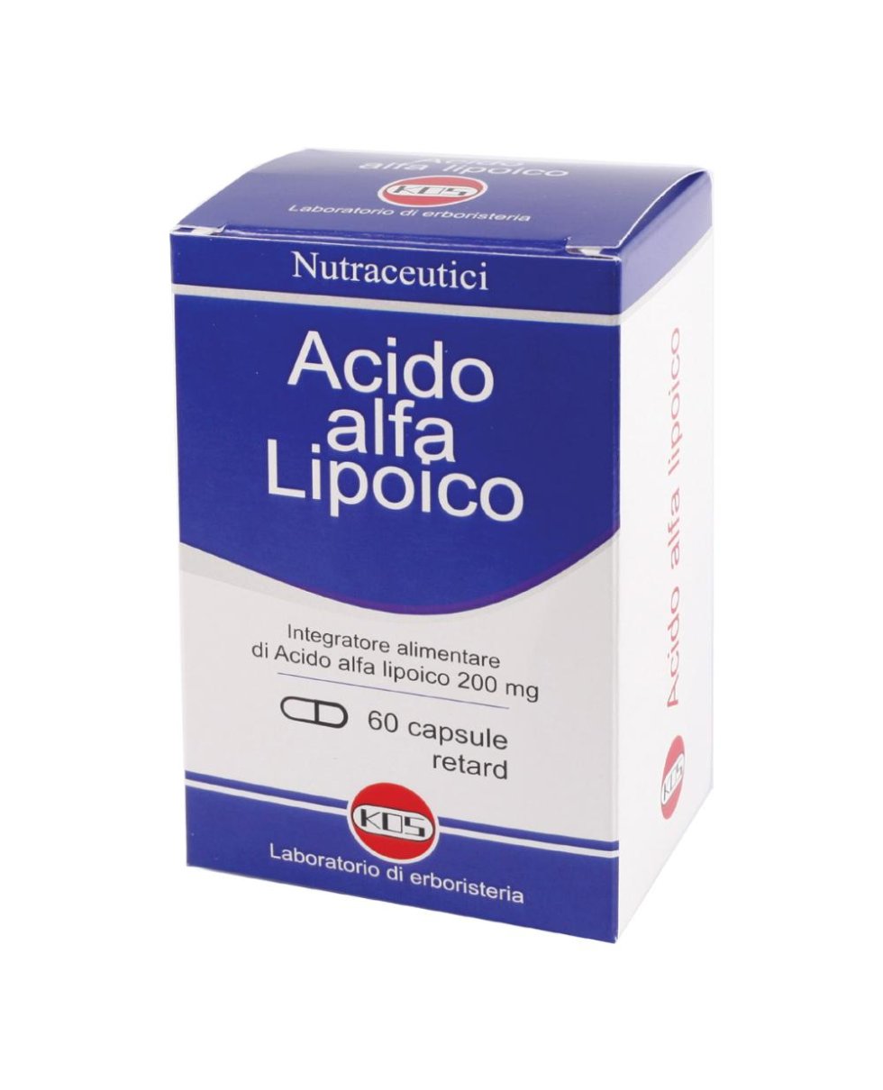 ACIDO ALFA LIPOIC 60CPS RET KOS