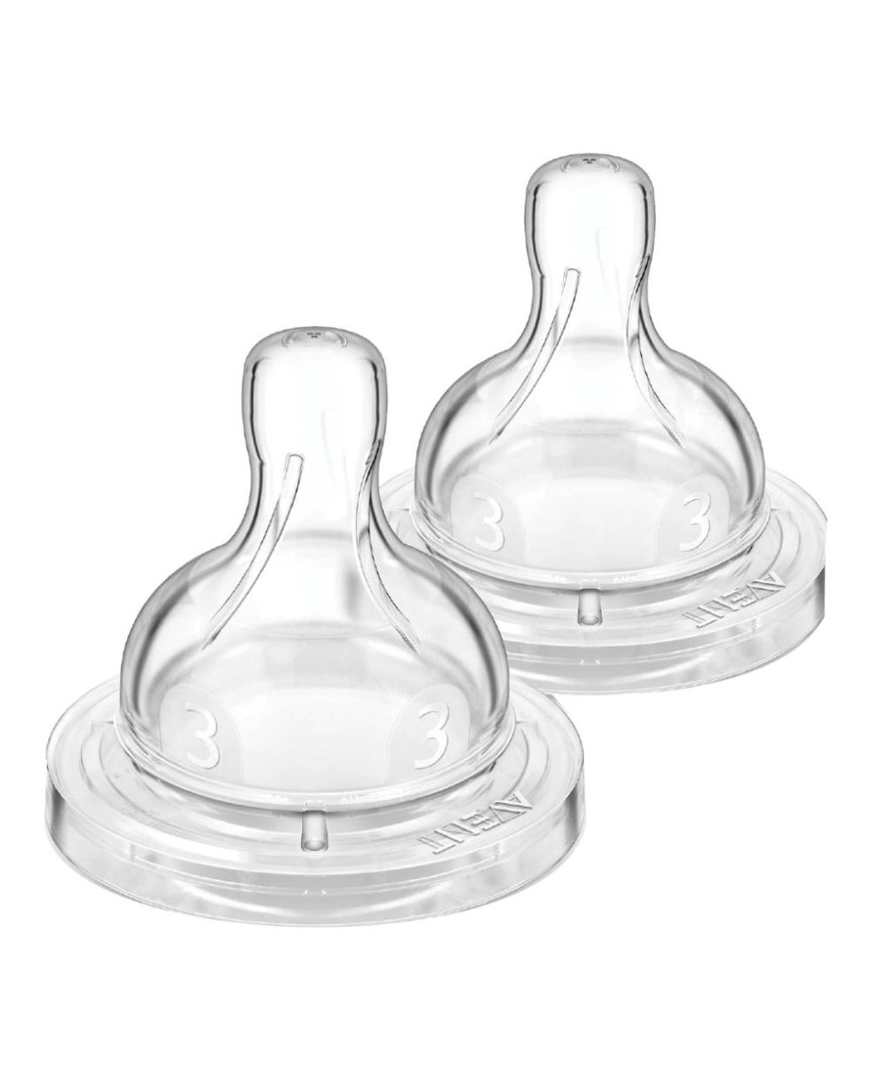 AVENT  TETT FL MED 3FOR 2P63327<