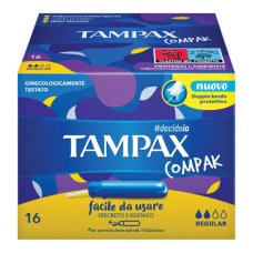 TAMPAX COMPAK REGULAR 16PZ 9001