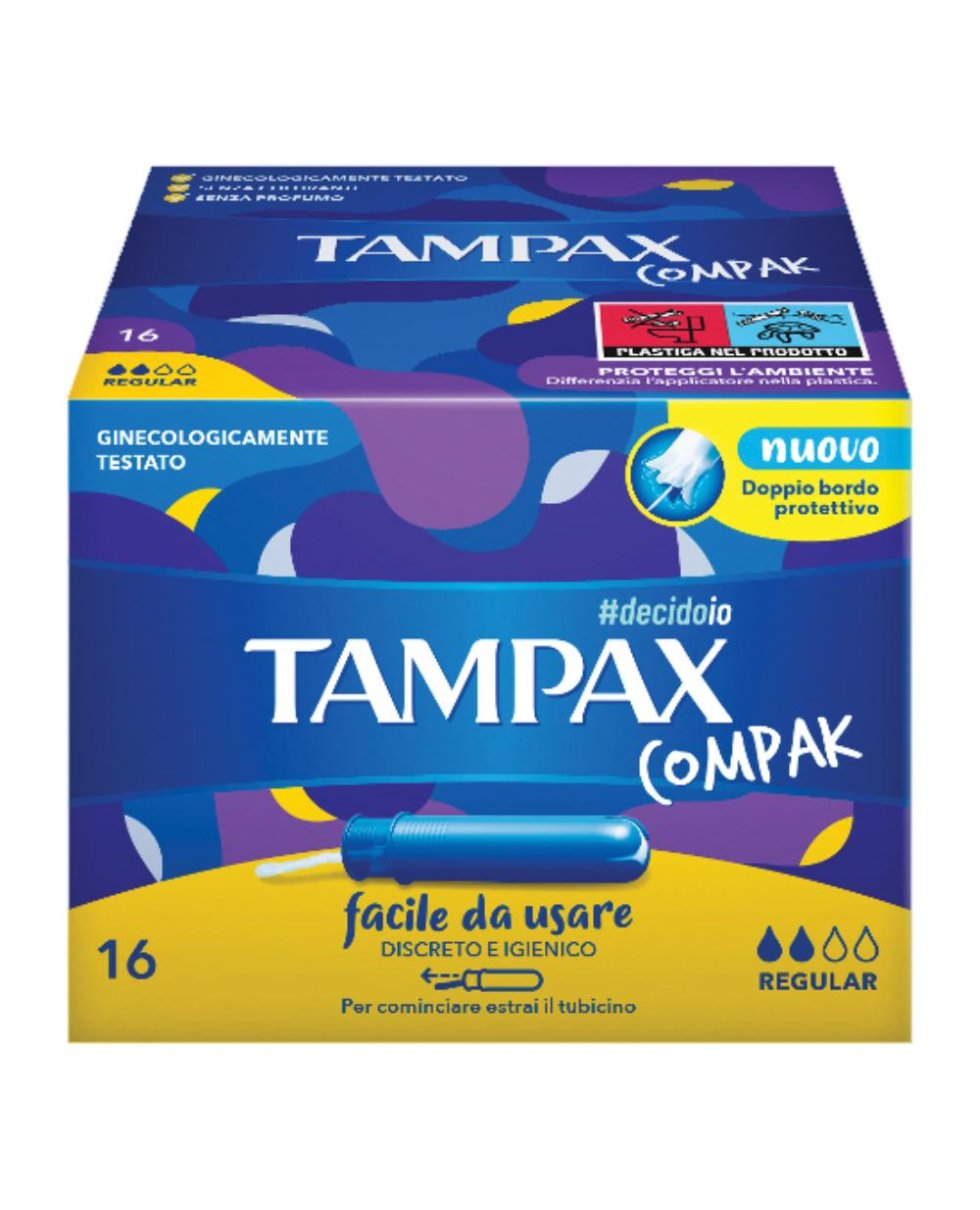 TAMPAX COMPAK REGULAR 16PZ 9001