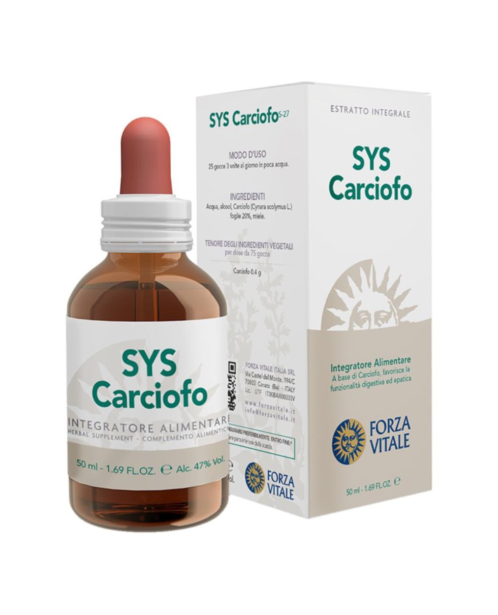 SYS CARCIOFO SOL IAL 50ML