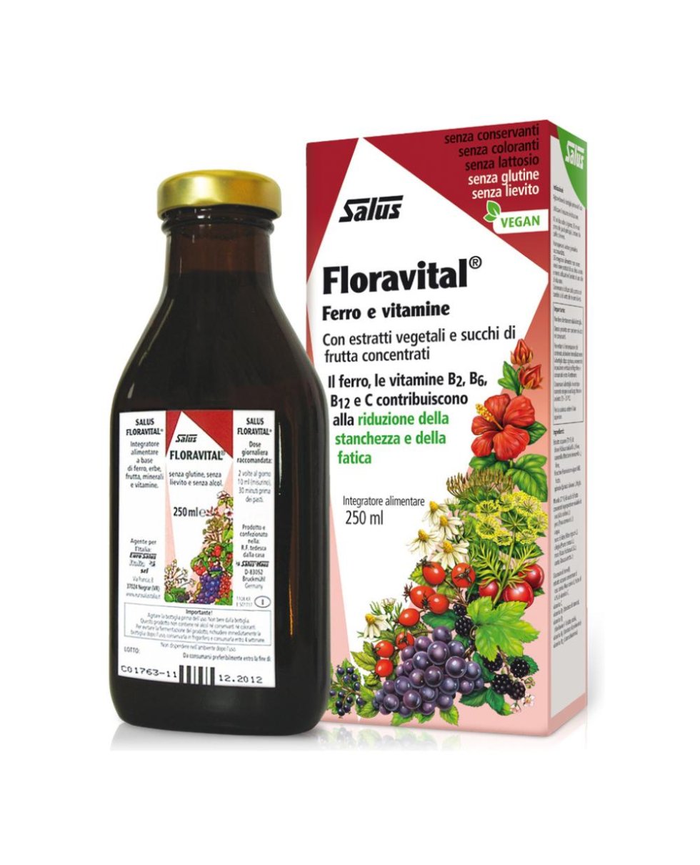 FLORAVITAL-FERRO S/GLUT 250ML