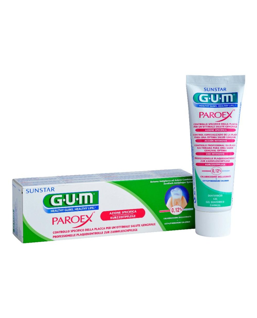 Gum Paroex Dentifricio Gel 0,12% Clorexidina 75Ml