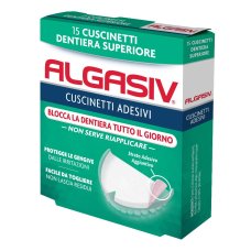 Algasiv Adesivi Protettivi Protesi Dentaria Superiore 15 Pezzi