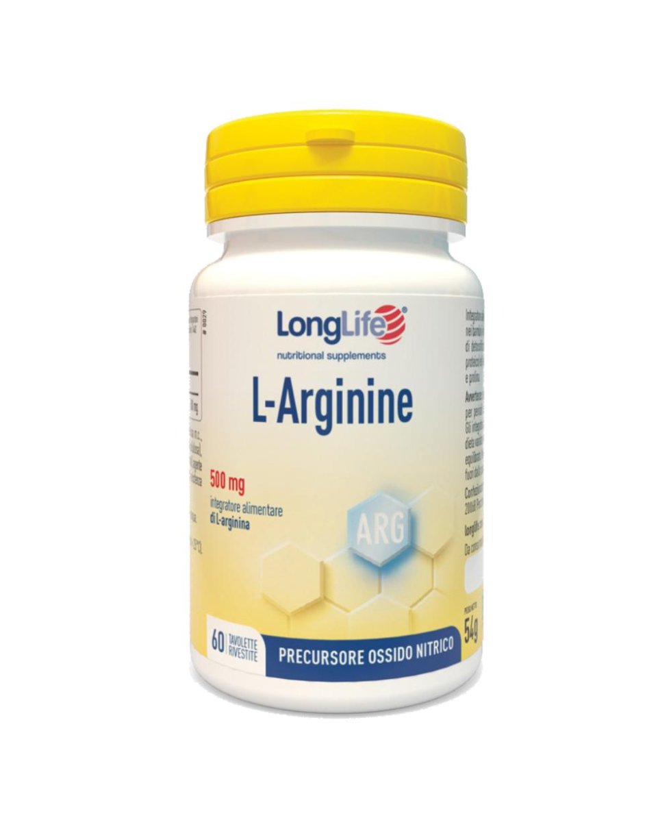 LONGLIFE LARGININE 60TAV