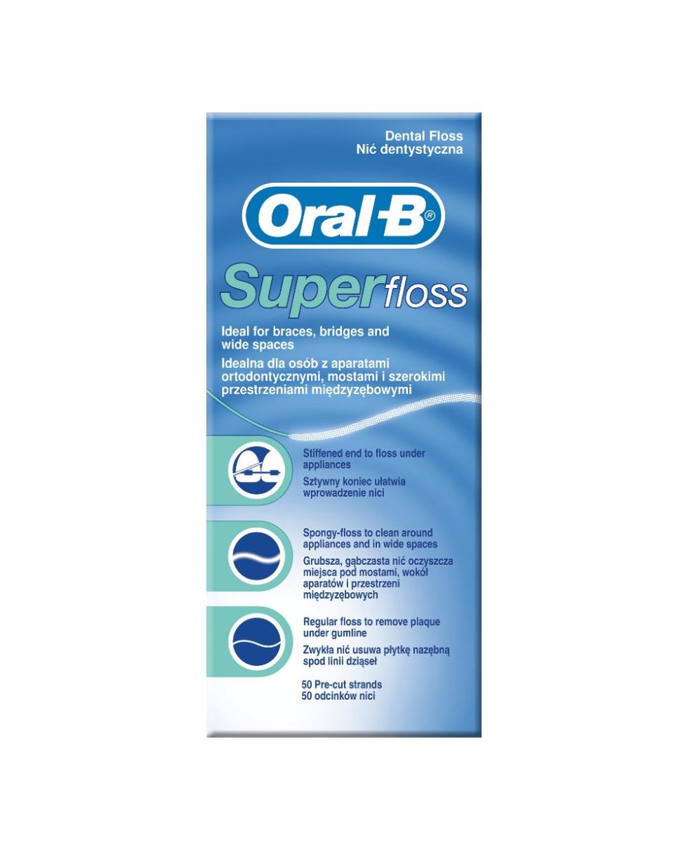 Oralb Superfloss Filo Interden