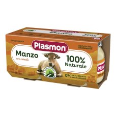 Plasmon Omog Manzo 80gx2pz