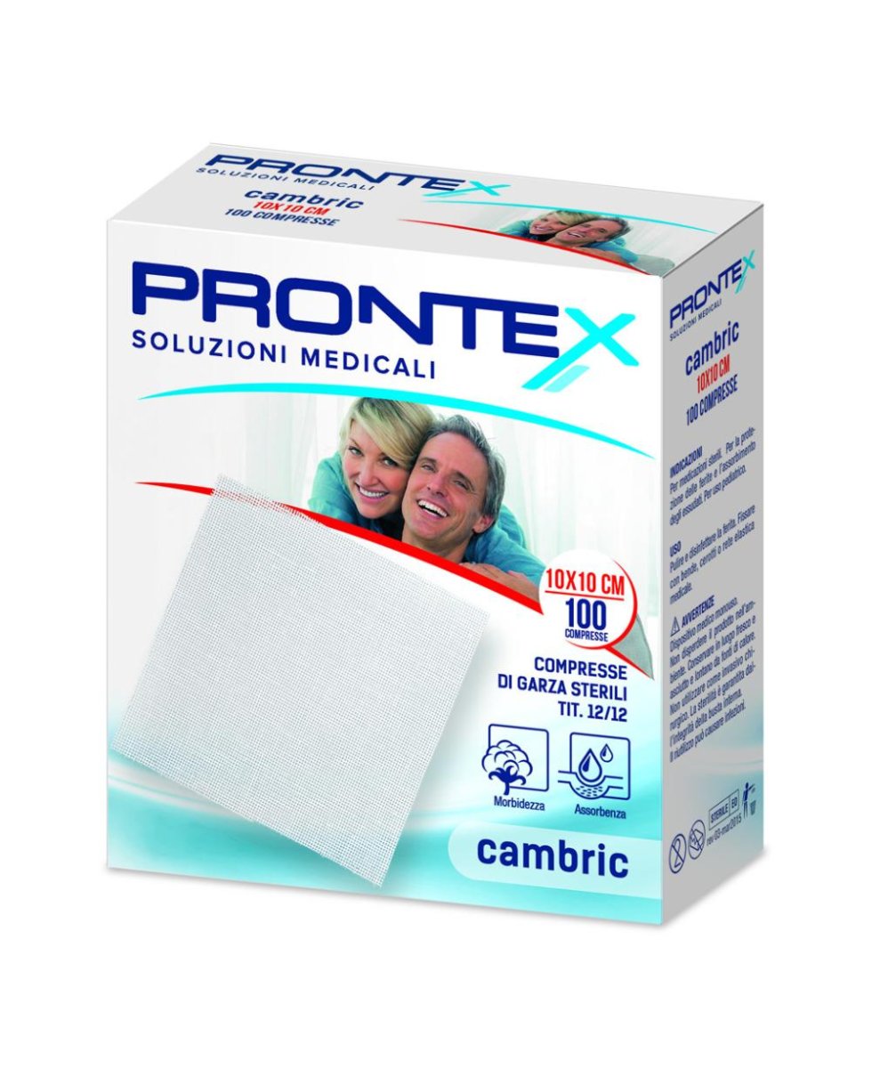 PRONTEX GARZE CAMB 10X10X100