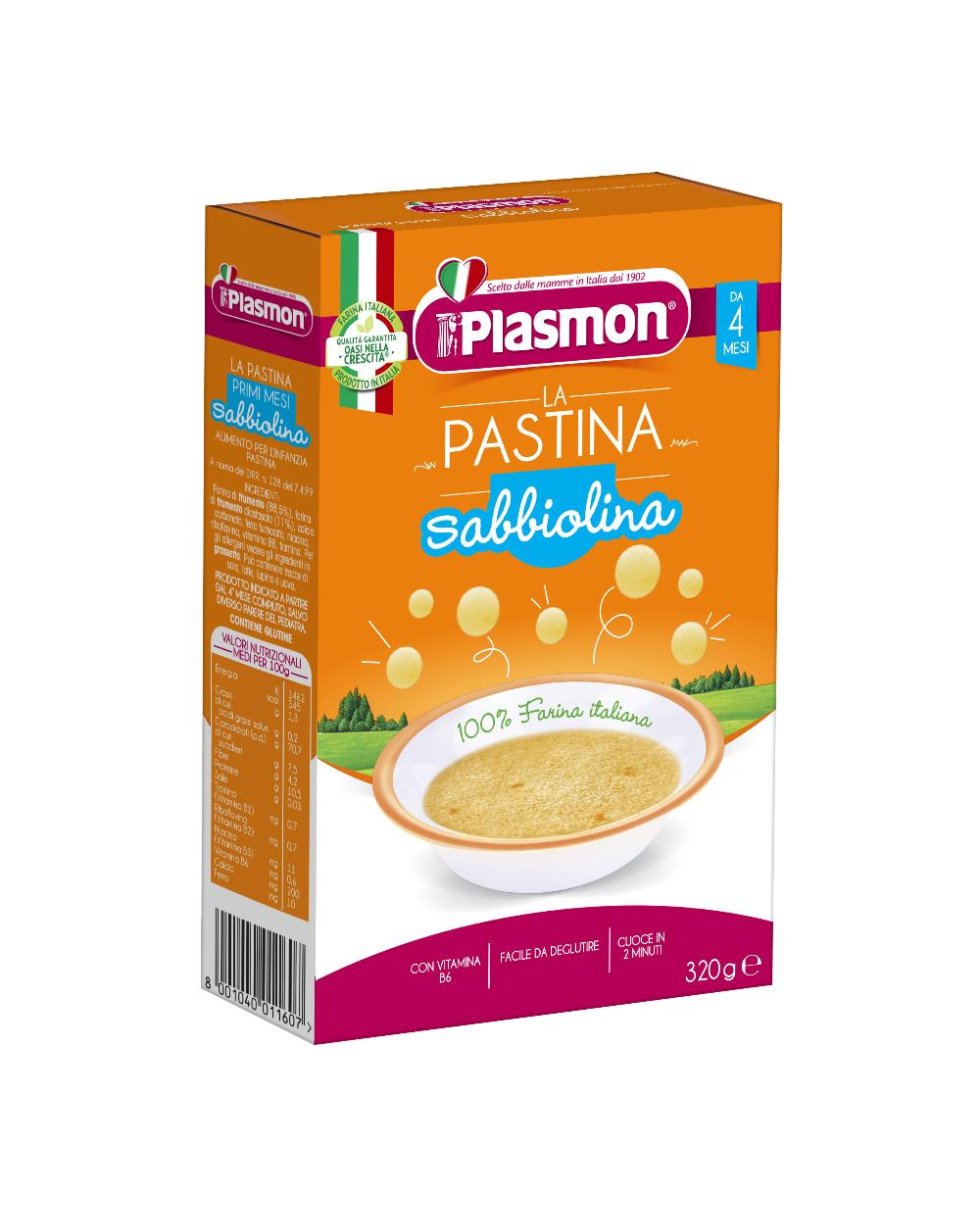 Plasmon Primi Mesi Sabbiolina