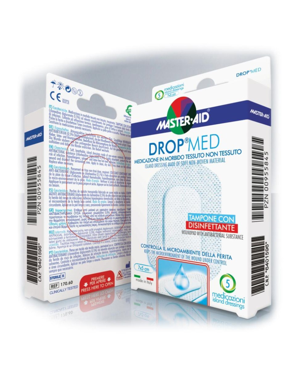 DROP-MASTER AID 5CPR 10X 8