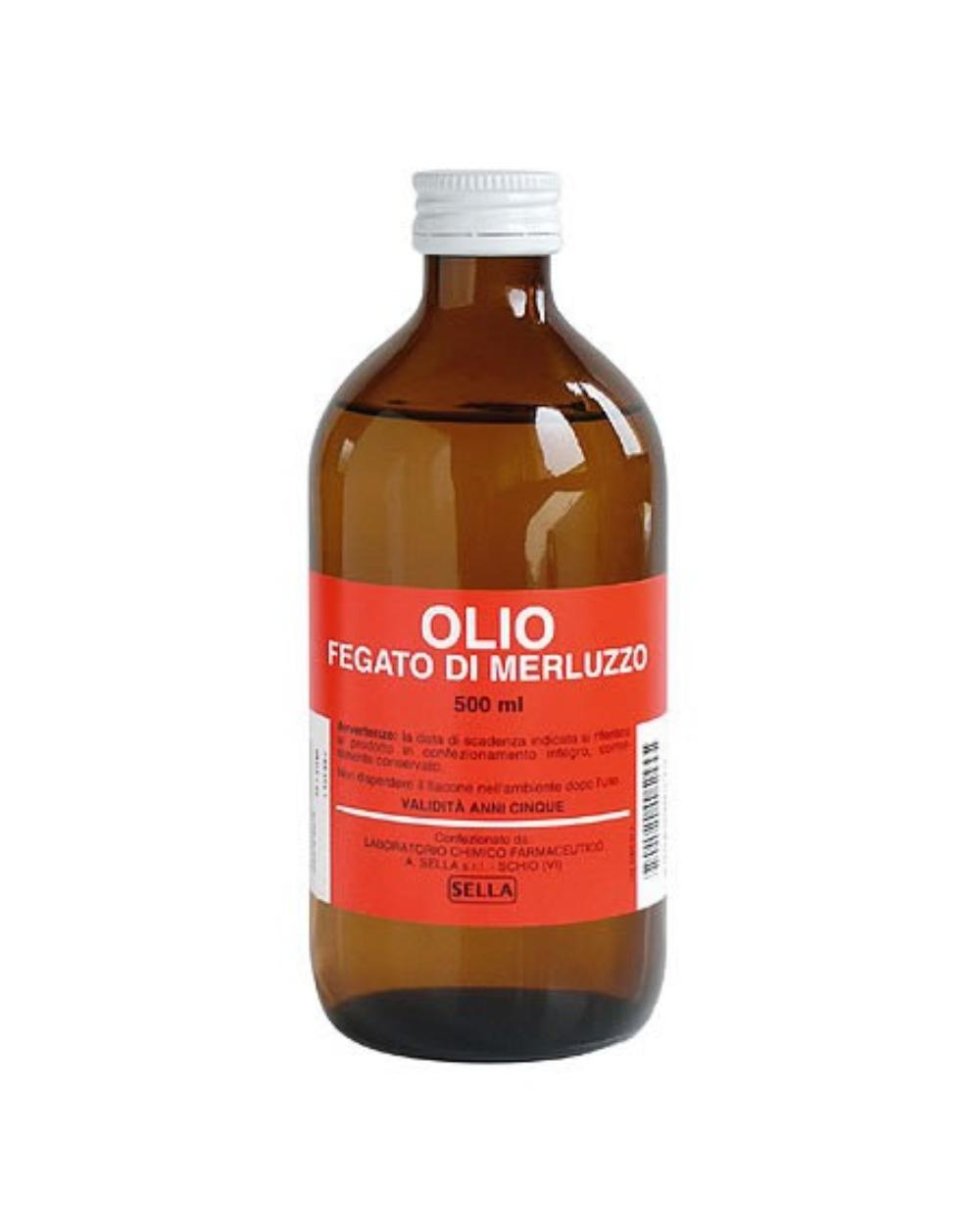 OLIO FEGATO MERLUZZO 500ML SELLA