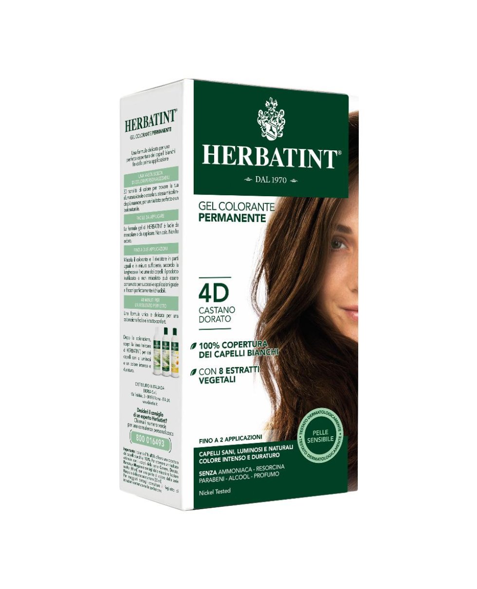 HERBATINT 4D CASTANO DORAT 135ML