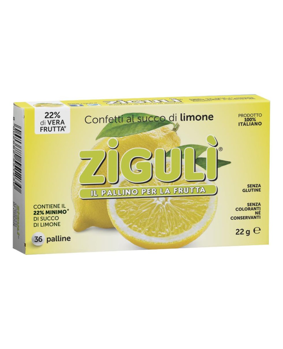 Ziguli Limone 36palline 22g