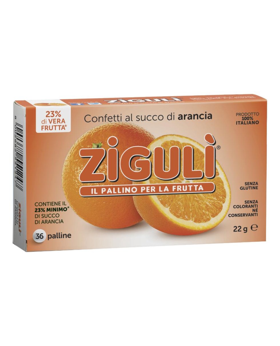 Ziguli Arancia 36palline 22g