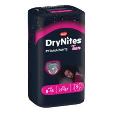 HUGGIES DRYNITES GIR 27/57KG 9PZ