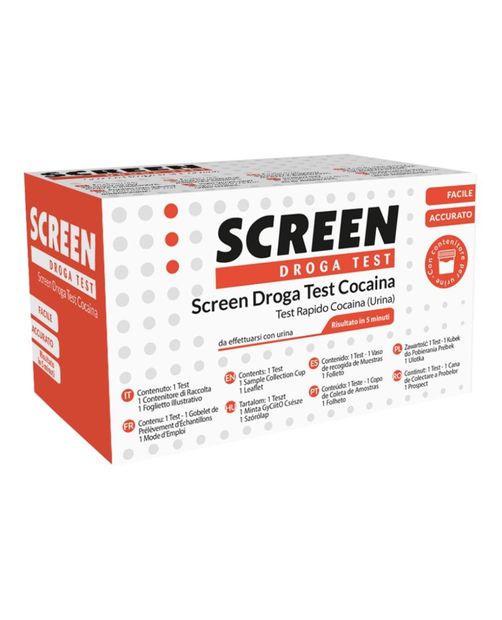 Screen Droga Test Cocaina