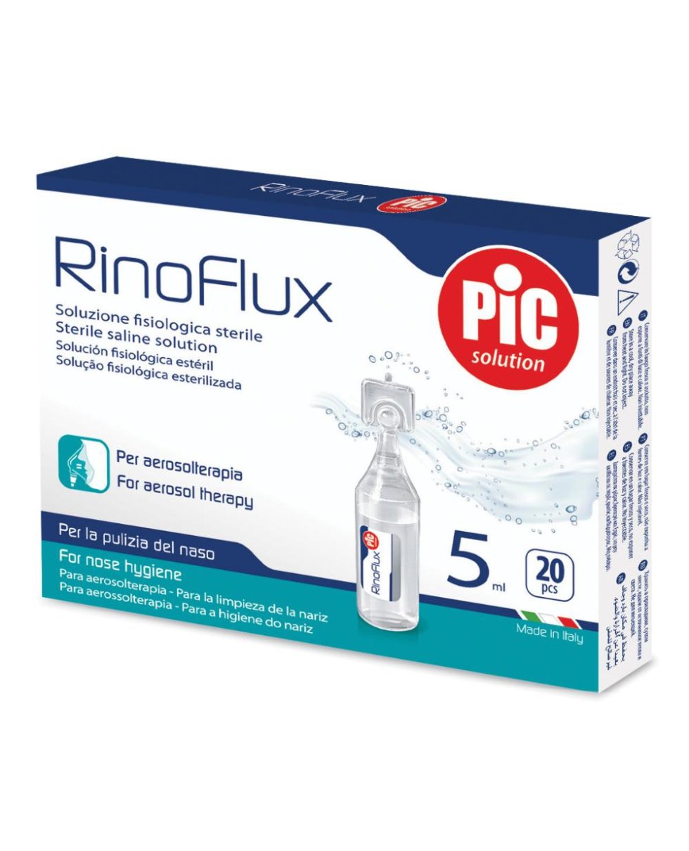 RINOFLUX SOL FISIOL 5ML 20F