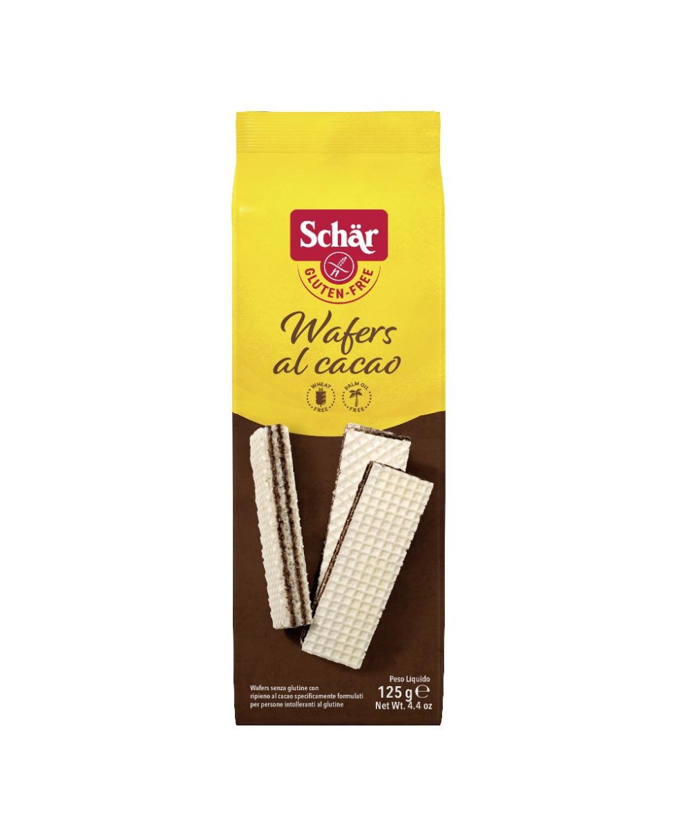 SCHAR-WAFERS CACAO 125G