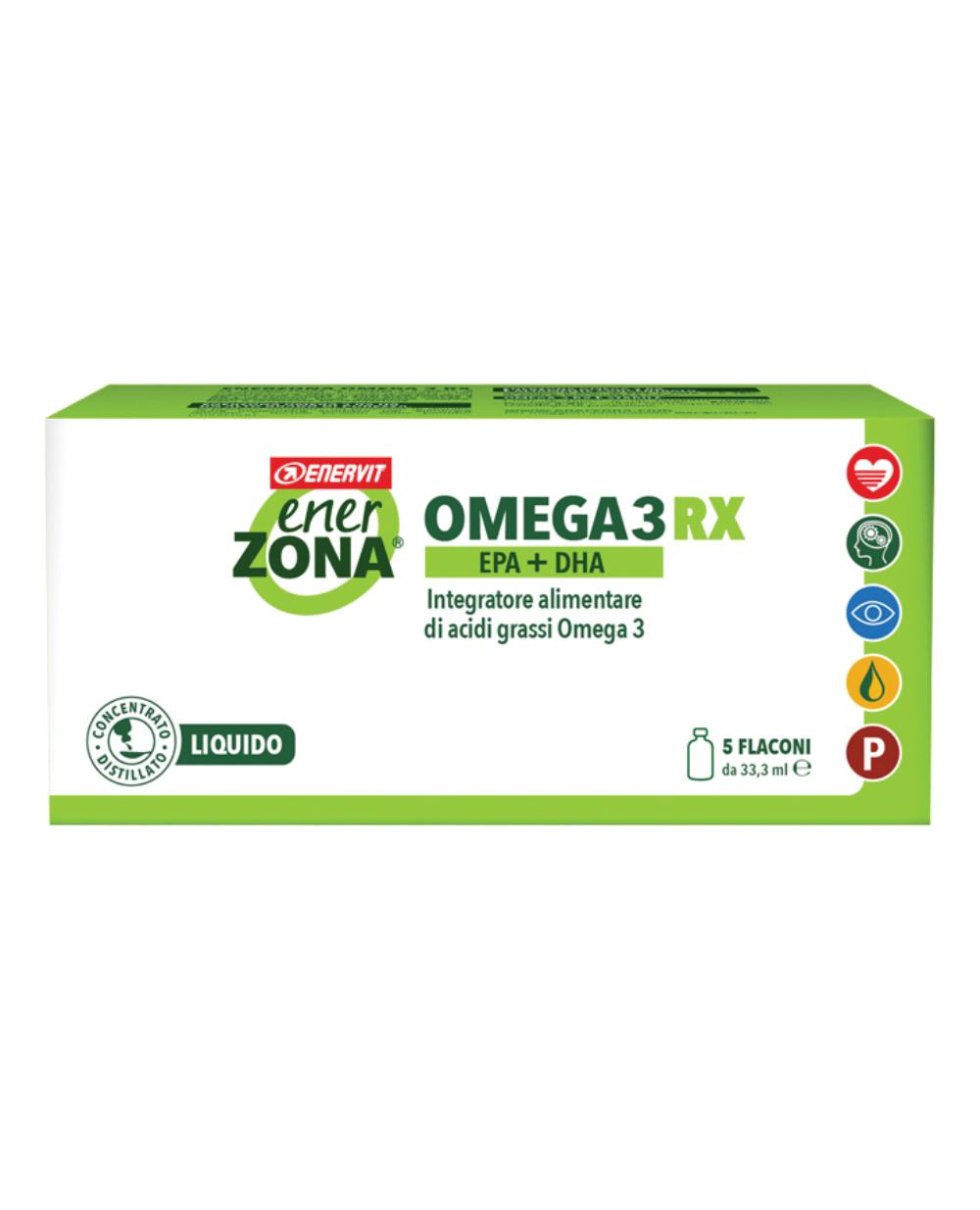 ENERZONA OMEGA 3 RX 5FLACONI