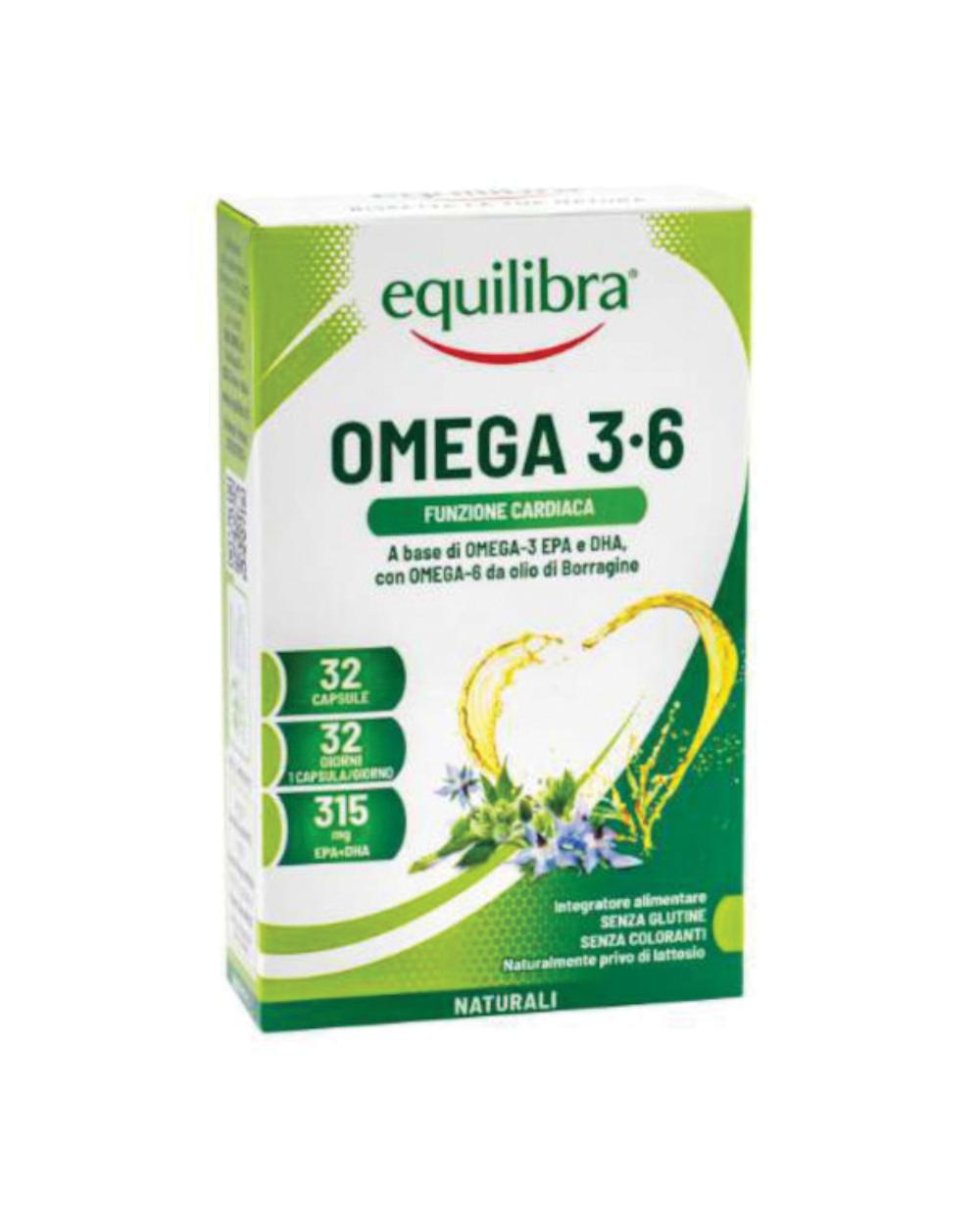 Equilibra Omega 3-6 32 Capsule