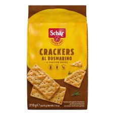 SCHAR CRACKERS ROSMARINO 210G