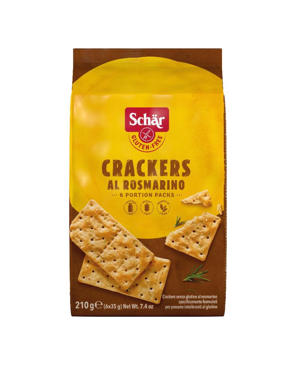 SCHAR CRACKERS ROSMARINO 210G