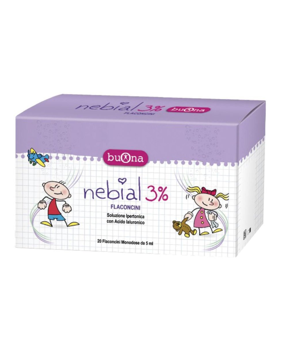 NEBIAL 3% 20 FLACONCINI 5ML