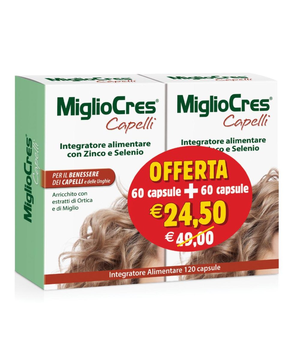 MIGLIOCRES-60+60CPS PROMO