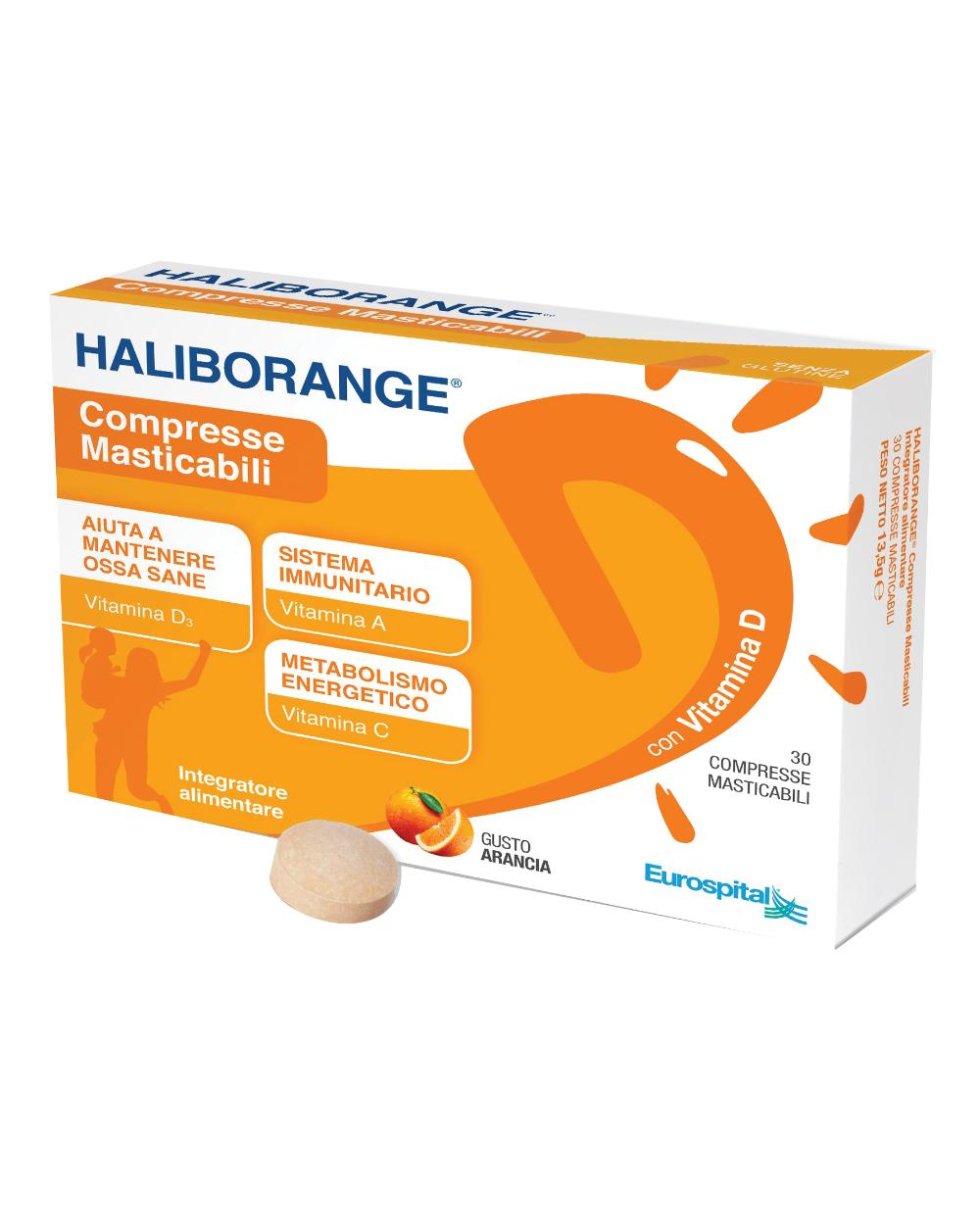 HALIBORANGE 30CPR MASTICABILI