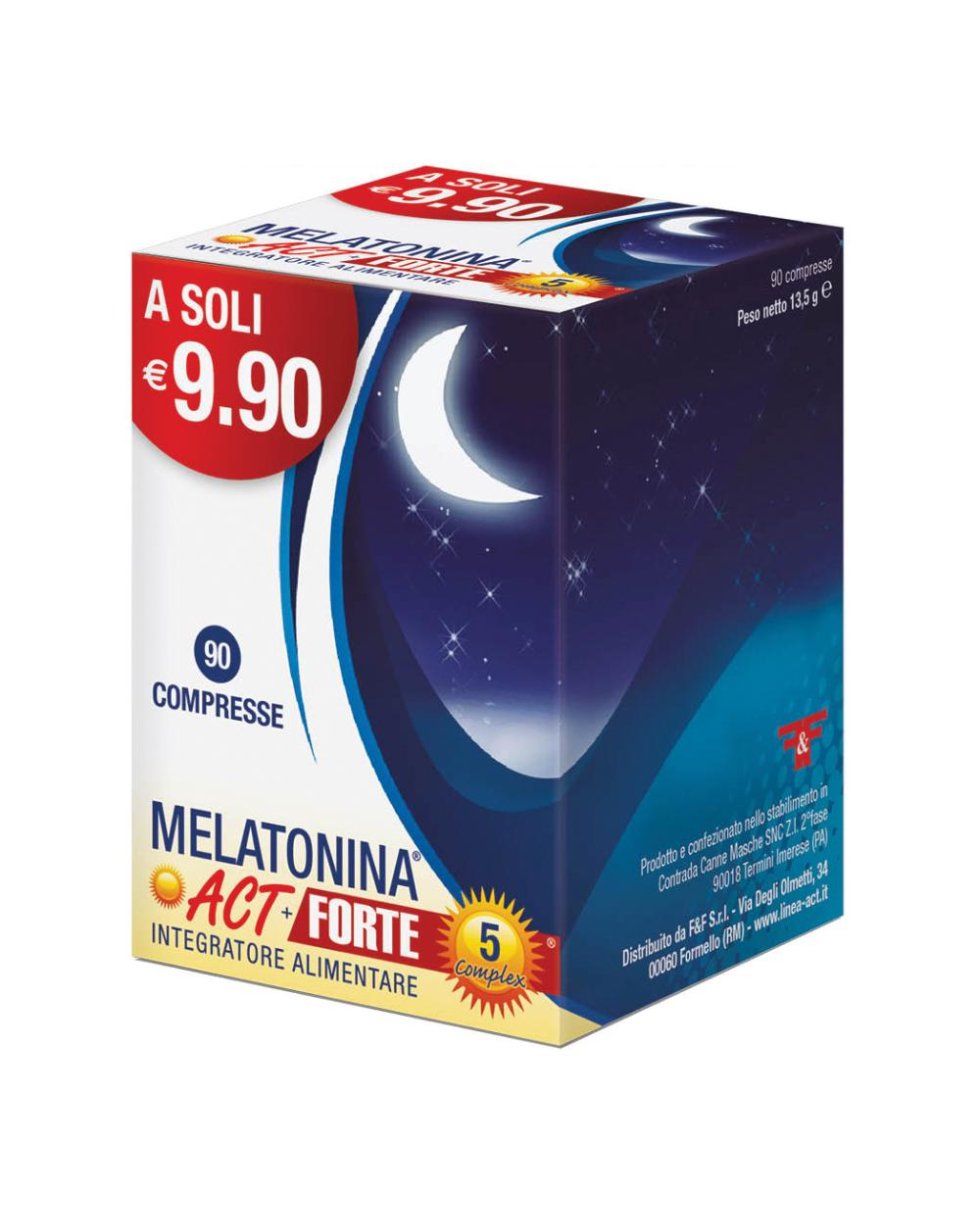 MELATONINA ACT+FT 5 COMP 90CPR