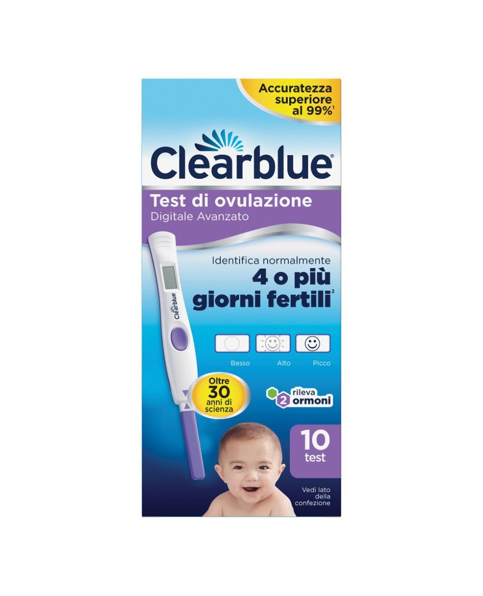 CLEARBLUE TEST OVULAZ AVANZ10PZ<