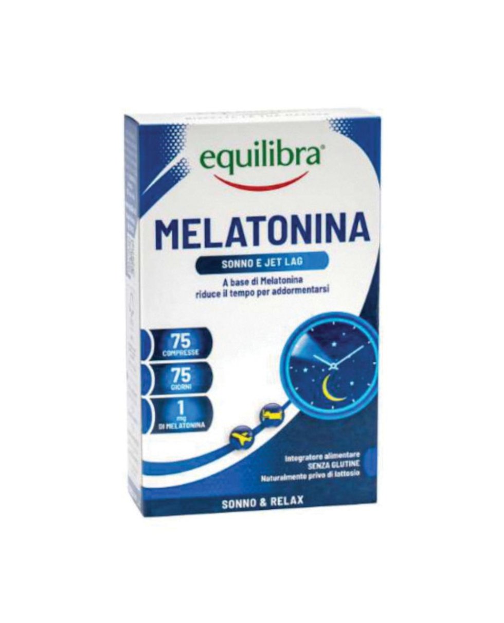 EQUILIBRA MELATONINA 75CPR 1MG