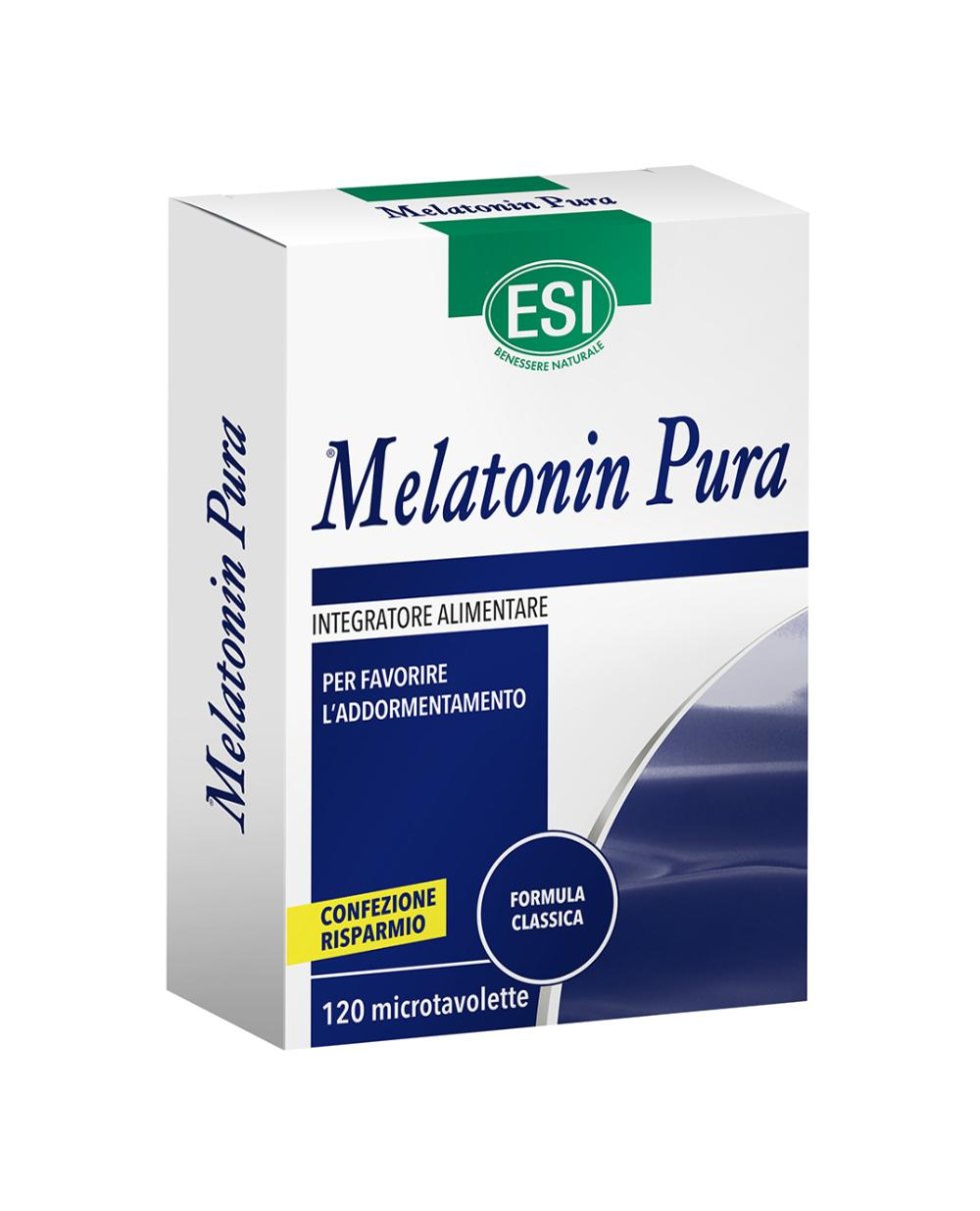 MELATONIN PURA 120MICROTAV ESI