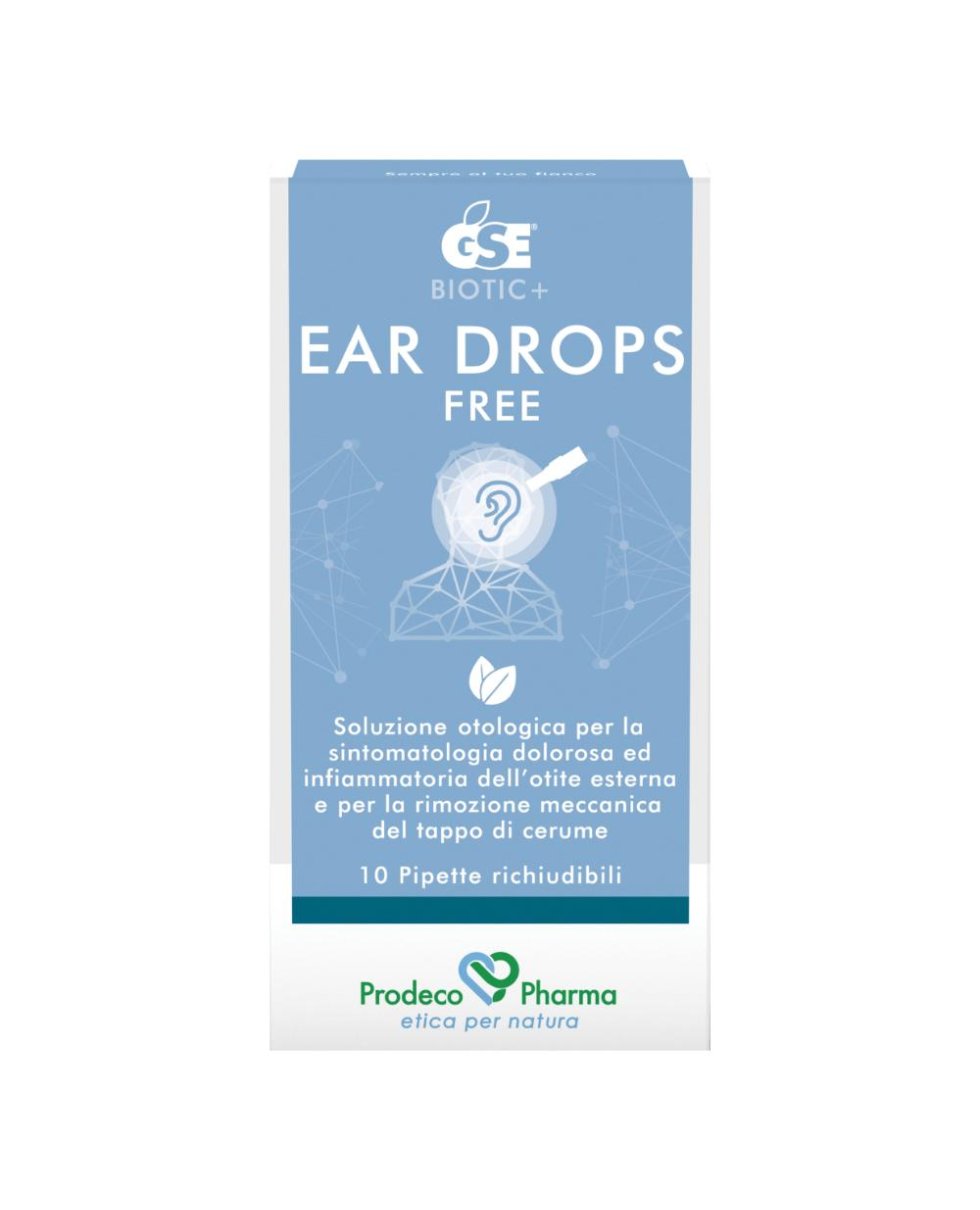 GSE EAR DROPS FREE 10PIP 0,3ML