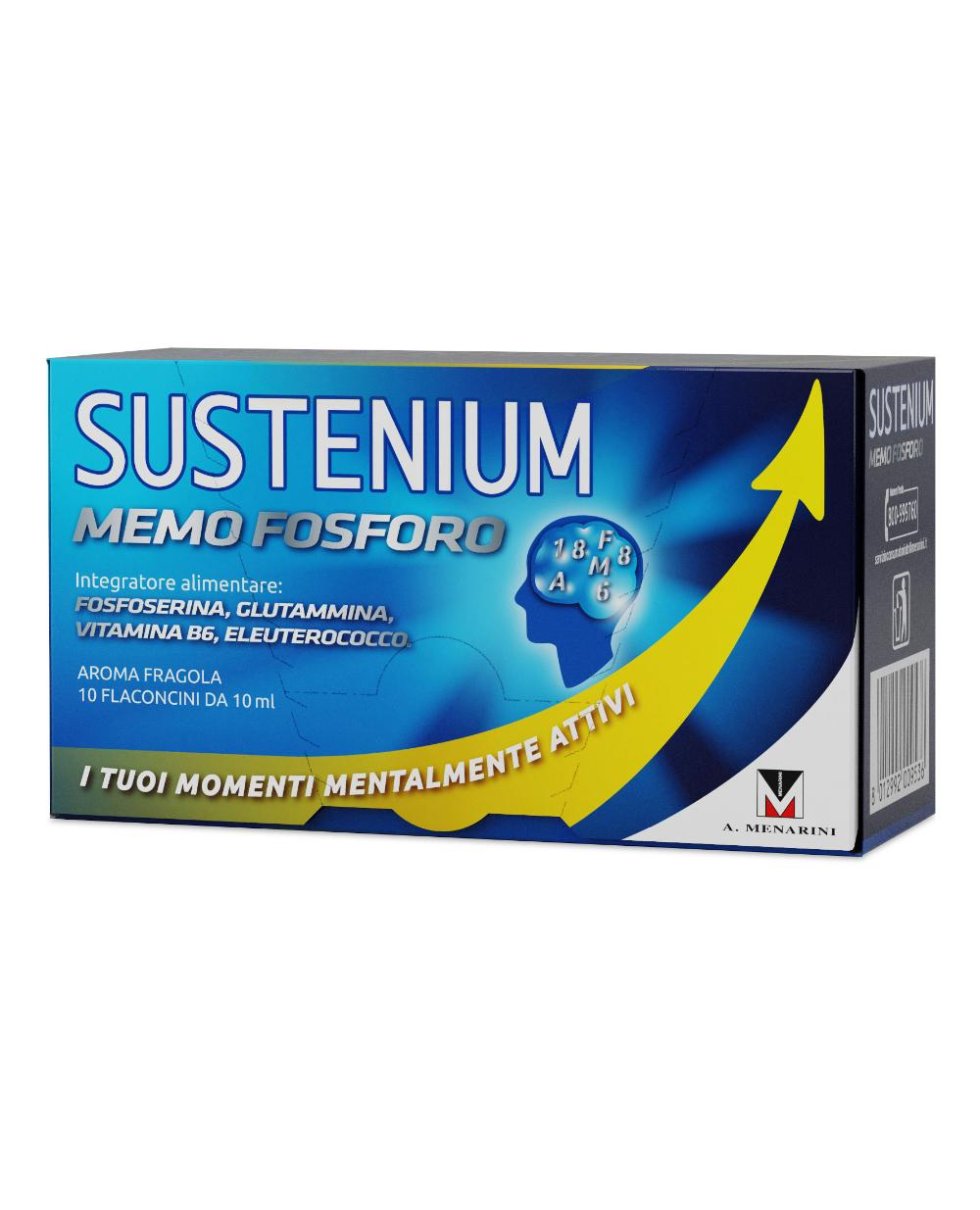 Sustenium Memo Fosforo 10 Flaconcini Da 10Ml