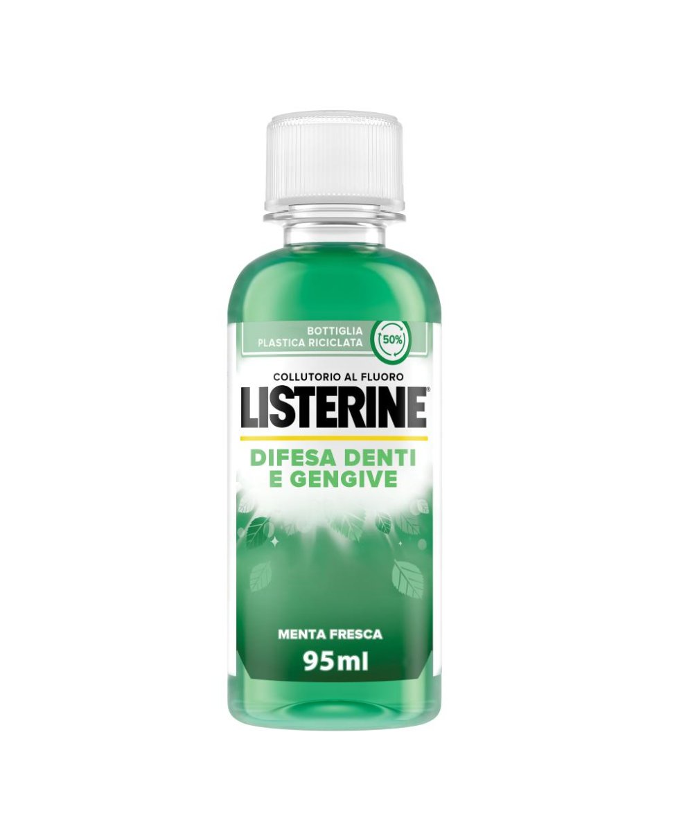 Listerine Colluttorio Difesa Denti e Gengive 95ml