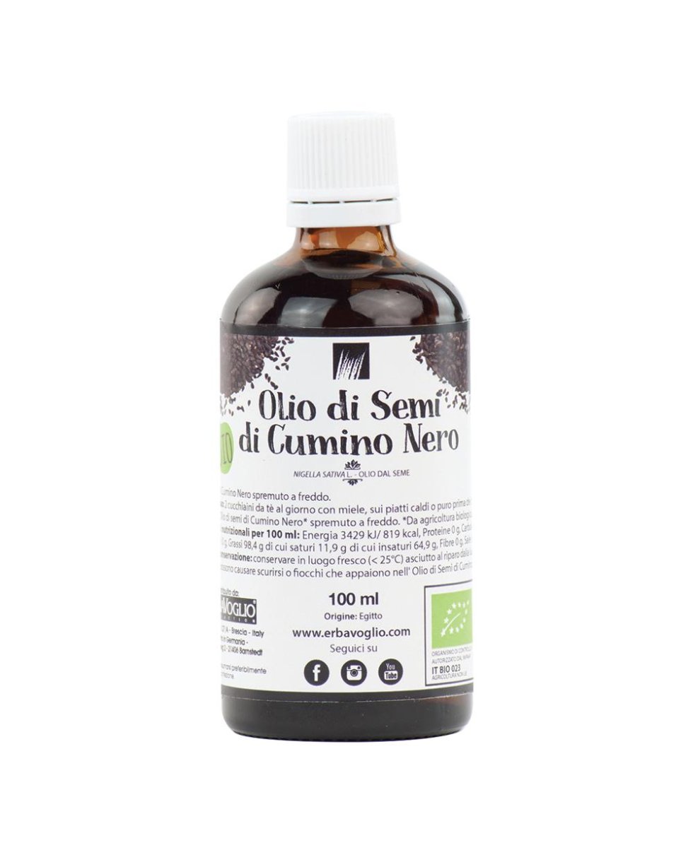 OLIO SEMI CUMINO NERO BIO ERBAVO