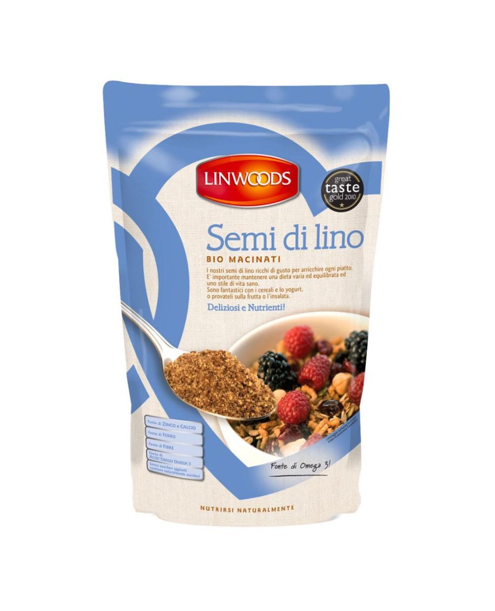 SEMI LINO MACINATI 200G BAULE