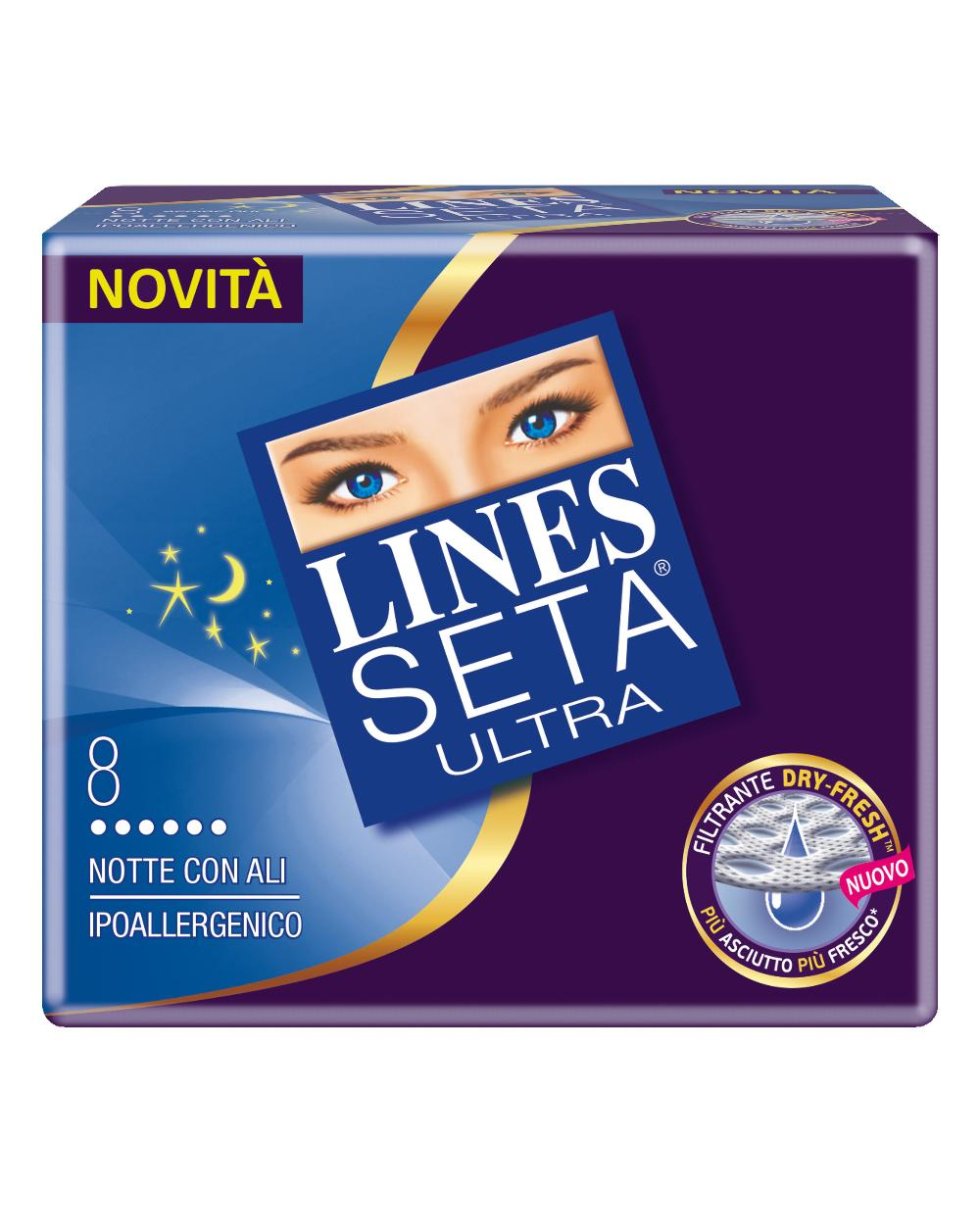 Lines Seta Ultra Notte 8pz