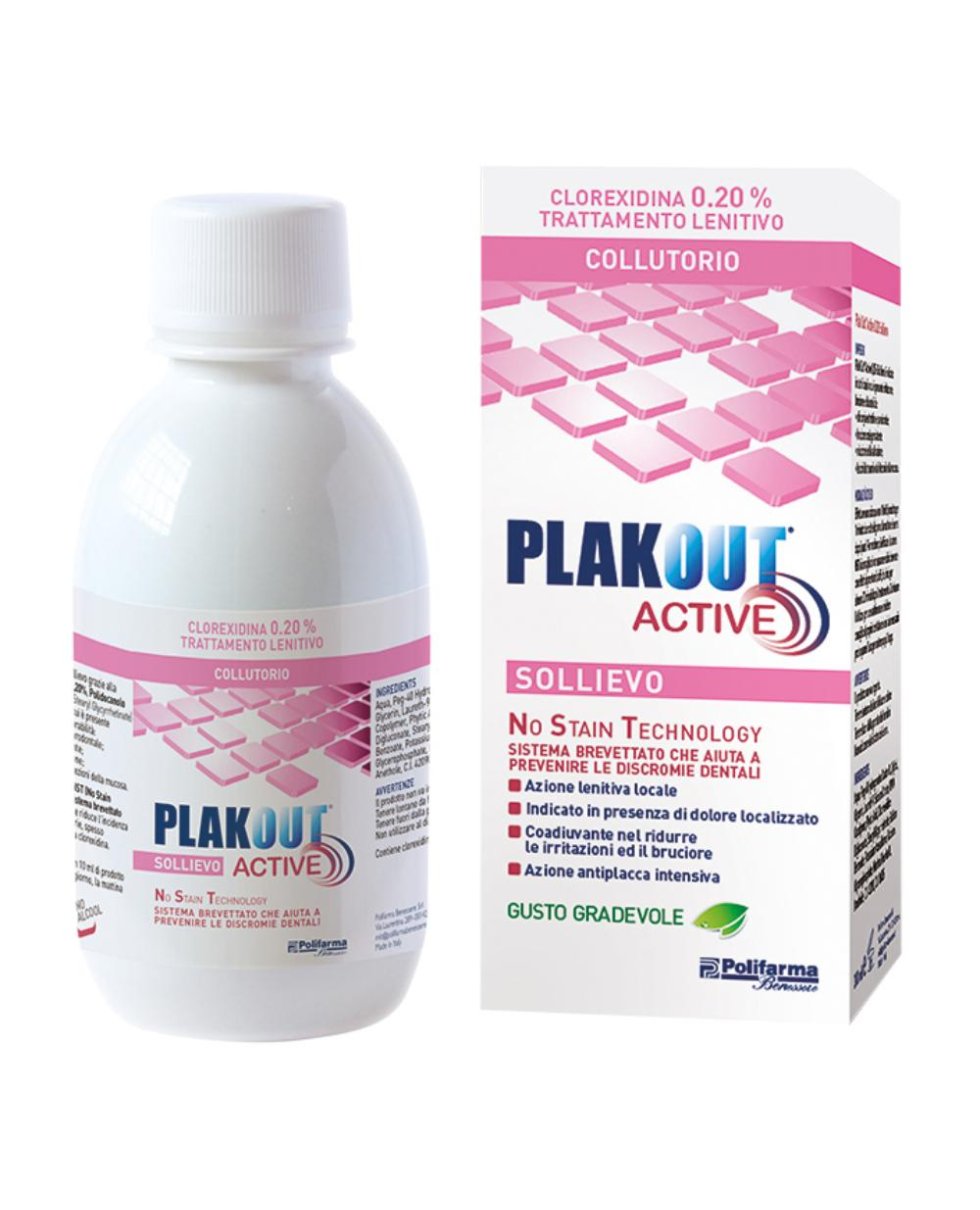 PLAK OUT ACTIVE SOLLIEVO 200ML