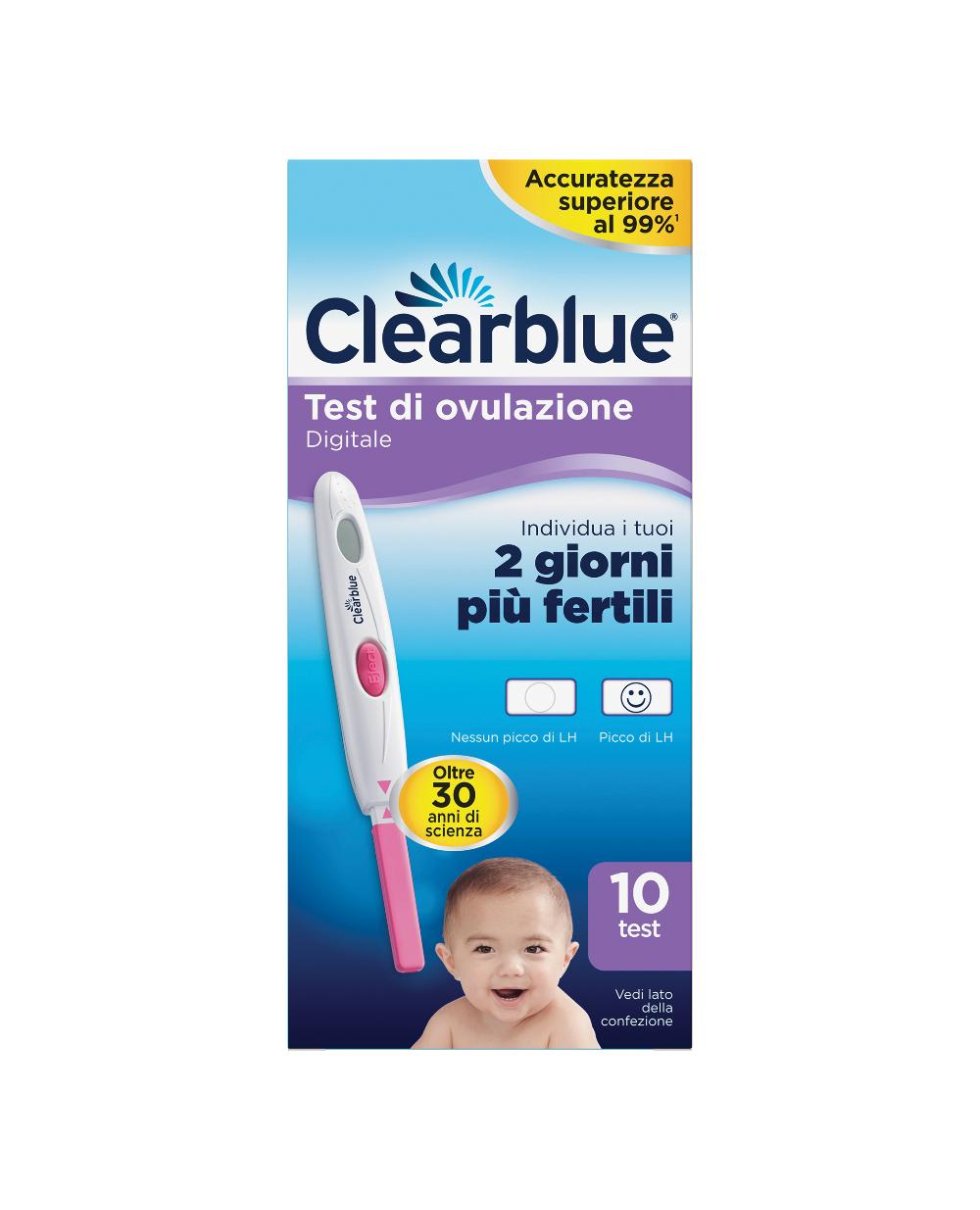 CLEARBLUE TEST OVULAT DIG10STIK<