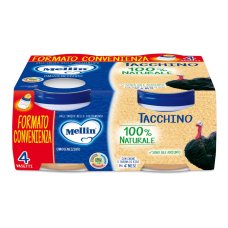 MELLIN-OMO.TACCHINO 4X80G